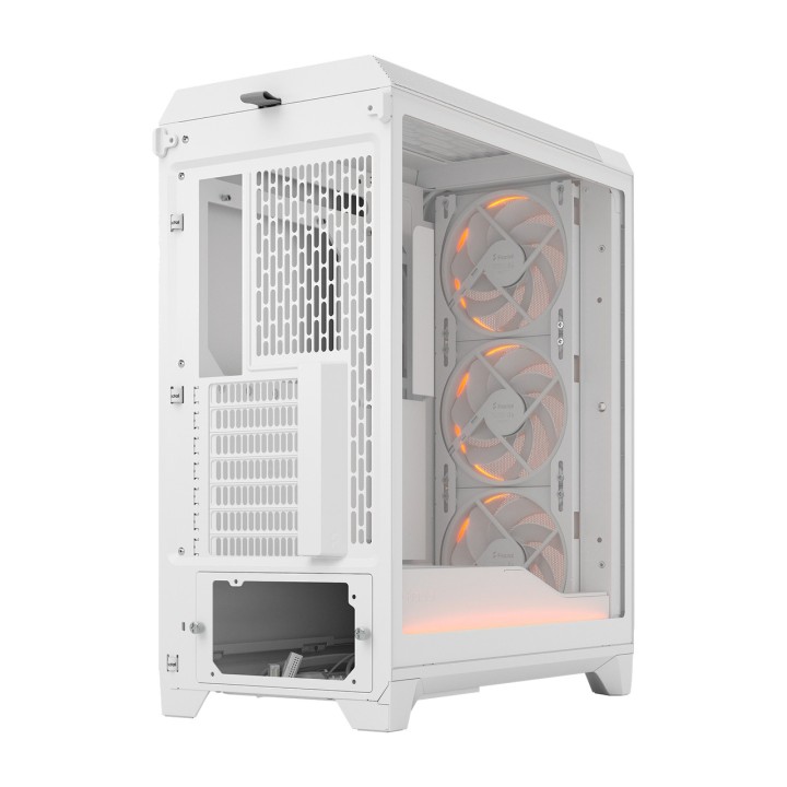 FRACTAL DESIGN Semitower PC-kotelo karkaistulla lasilla