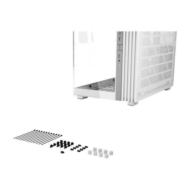 BE QUIET Grote tower PC-kast met getemperd glas LIGHT-BASE