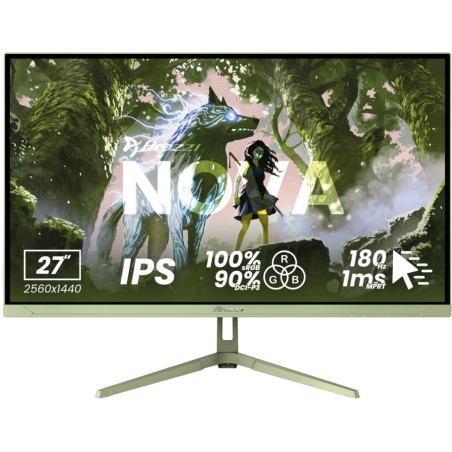 gaming monitor nova 27t2k180 27" qhd 180hz