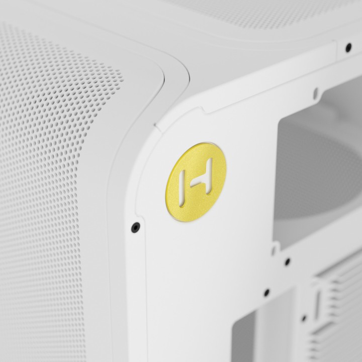 HYTE Boîtier PC moyen tour avec façade en mesh X50 AIR-E-ATX