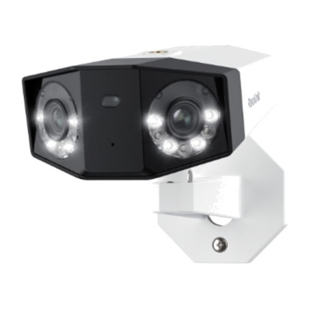 cámara de vigilancia ip poe de doble objetivo duo p757 16mp