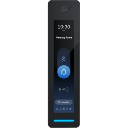 lector de control de acceso nfc con cámara unifi access g3-reader pro