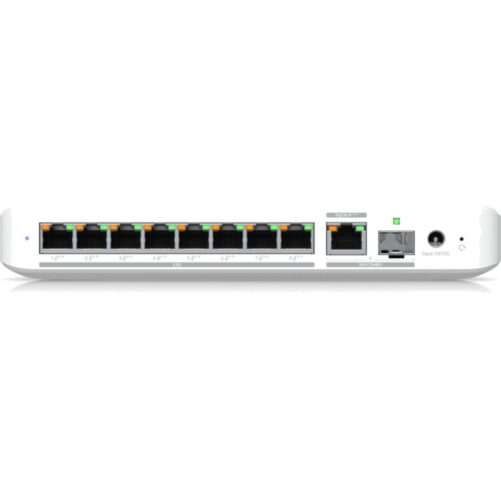 UBIQUITI Spravovateľný 8-portový 2,5G ethernetový prepínač s