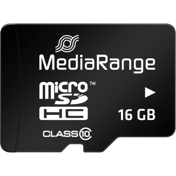 MEDIARANGE microSD-Speicherkarte MICROSDHC-16GB C10 MR958