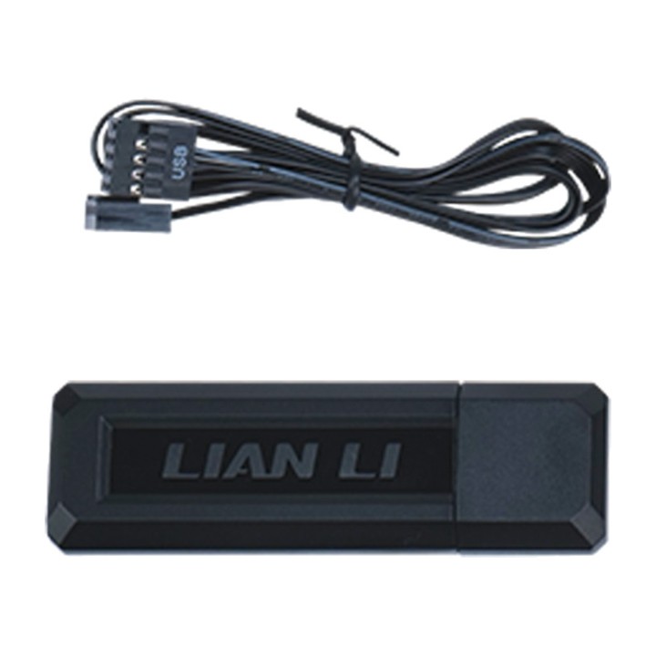 LIAN LI Ventilador de caja para PC con pantalla y aspas invertidas UNI FAN SL120-LCD WIRELESS 3 UDS 100101958