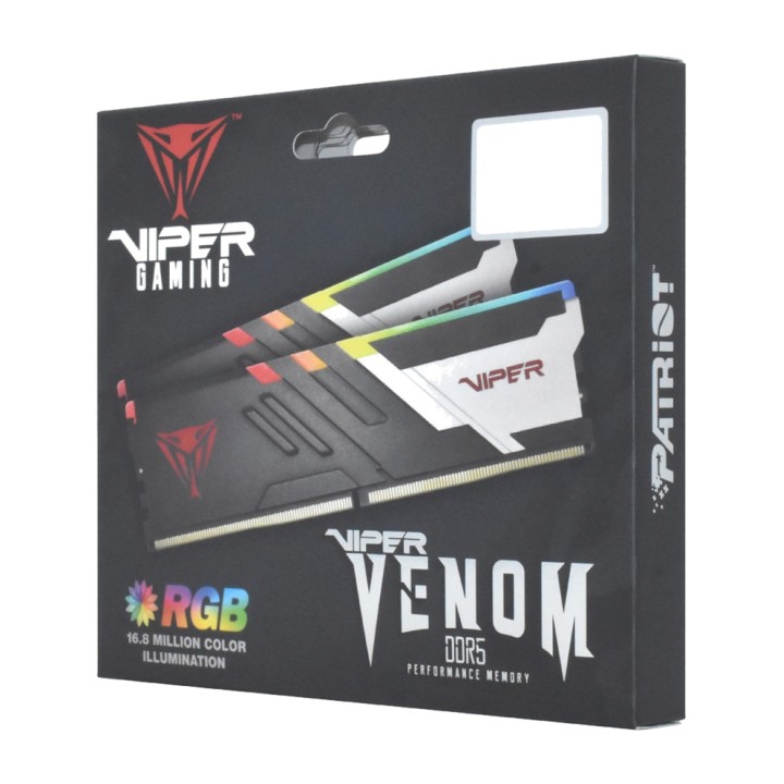PATRIOT Kit RAM DIMM VIPER VENOM-RGB DDR5 6400MHZ 32GB