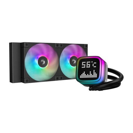 kit de refrigeración líquida para cpu con pantalla lp240 240mm argb