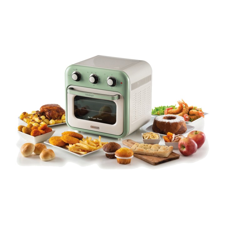 ARIETE Airfryer och miniugn VINTAGE 4632 16L 1400W