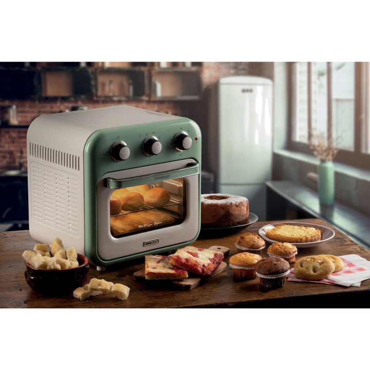 ARIETE Airfryer och miniugn VINTAGE 4632 16L 1400W