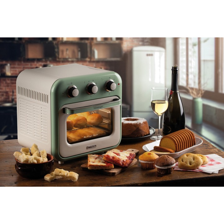 ARIETE Airfryer och miniugn VINTAGE 4632 16L 1400W