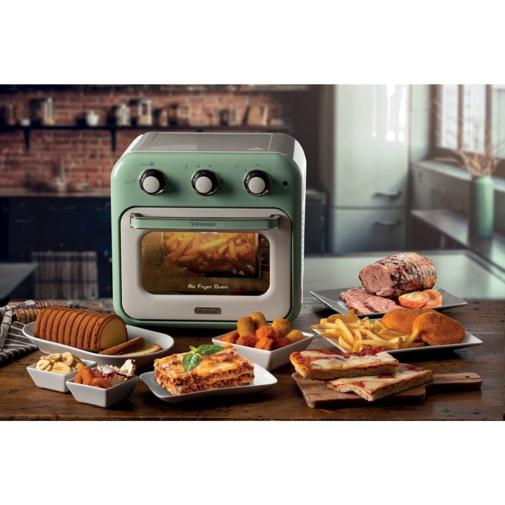 ARIETE Airfryer och miniugn VINTAGE 4632 16L 1400W