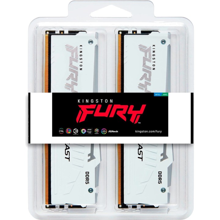 KINGSTON Paměť RAM DDR5 pro stolní počítač FURY BEAST-RGB