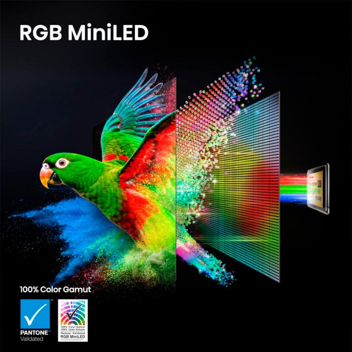 HISENSE Τηλεόραση RGB Mini LED 4K 85UR8DS 85" 180HZ