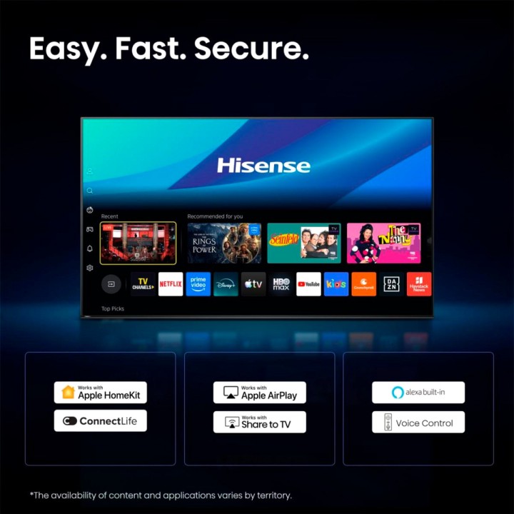 HISENSE Televisor RGB MiniLED 4K 85UR8DS 85" 180HZ 100215458