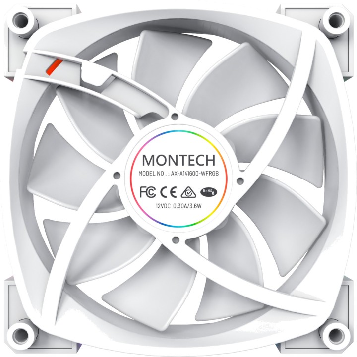 MONTECH Doosventilator voor PC AX140 PWM 140MM 100064728VAR