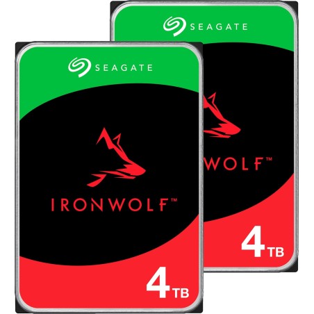 disco duro interno de 3,5 pulgadas para nas ironwolf-2x4tb st4000vn006