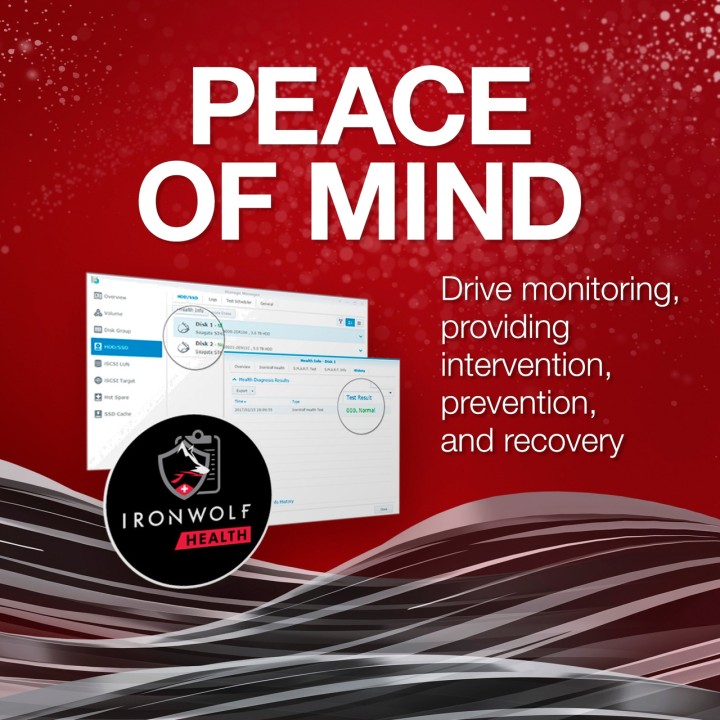SEAGATE Disc dur intern de 3,5 polzades per a NAS