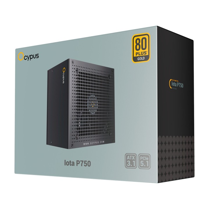 OCYPUS Alimentatore per PC IOTA P750 750W-ATX 3.1 100208065