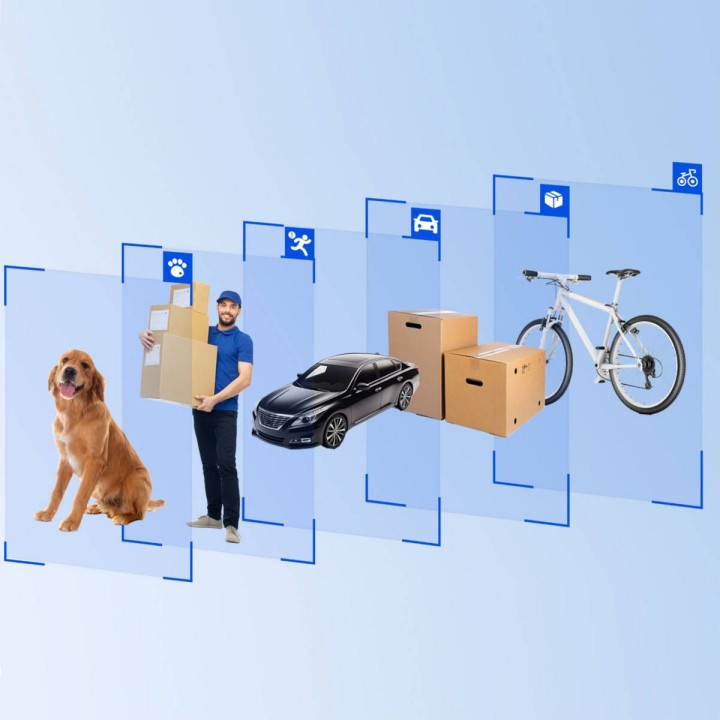 REOLINK Caméra de surveillance IP PoE à double objectif DUO