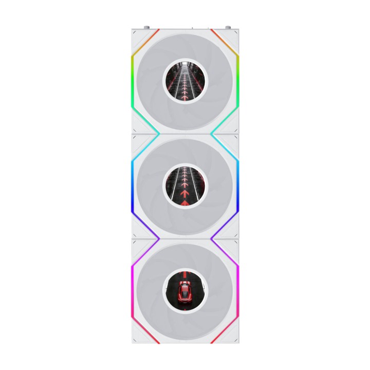 LIAN LI Ventilátor do PC skrinky s displejom UNI FAN TL-LCD