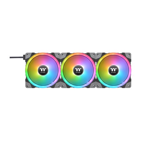 ventilador de caja de pc swafan-ex12-rgb 3 uds