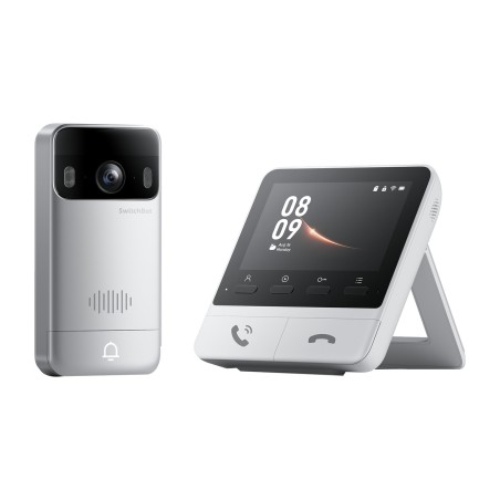 timbre con vídeo wifi y pantalla interior doorbell-ip65 w6702001