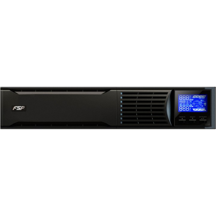 FSP Kaksoismuunnos-UPS, räkkimalli CHAMP 3K 3000VA 2700W 2U