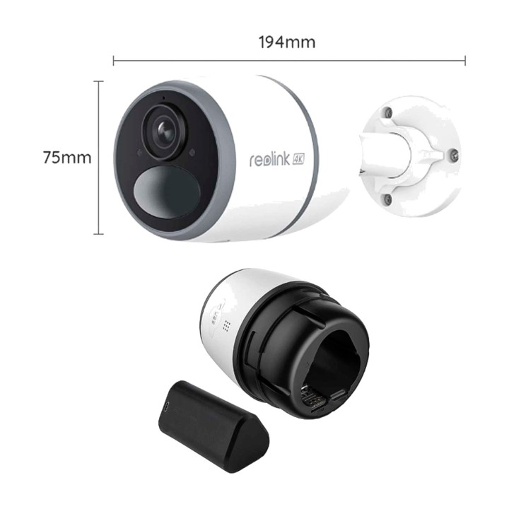 REOLINK 4G sledovací kamera s baterií GO G340 8MP 100052792