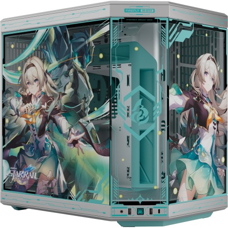 dual-chamber mid-tower-pc-behuizing y70 firefly-honkai star-rail-e-atx