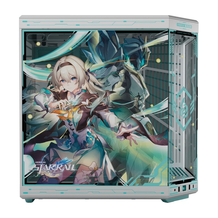 HYTE Dual-chamber mid-tower PC case Y70 FIREFLY-HONKAI