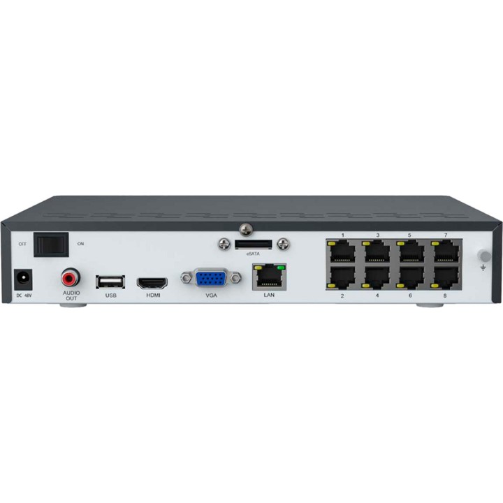 REOLINK Kit de videovigilância PoE com gravador e 4 câmaras