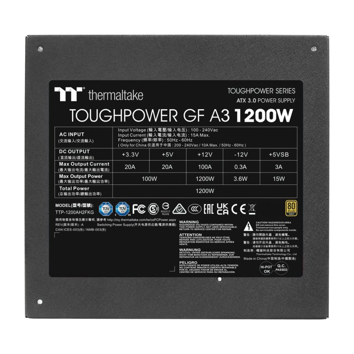 THERMALTAKE Sursă de alimentare modulară pentru PC