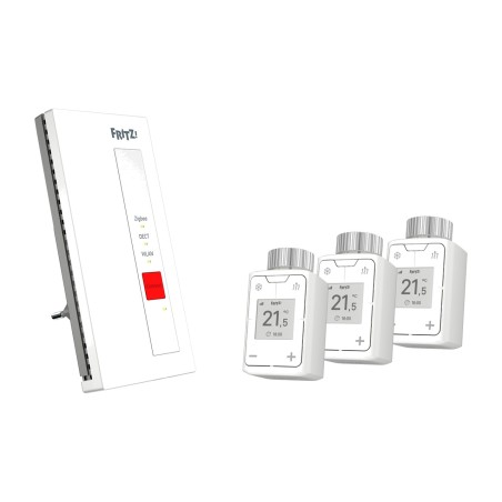 kit de pasarela domótica con 3 termostatos de radiador smart-gateway 3x dect 302