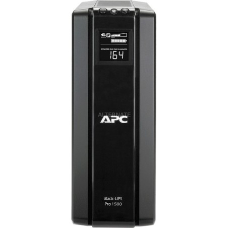 line-interaktiv ups med 6 uttag back-ups pro br1500g-gr 1500va 865w-schuko