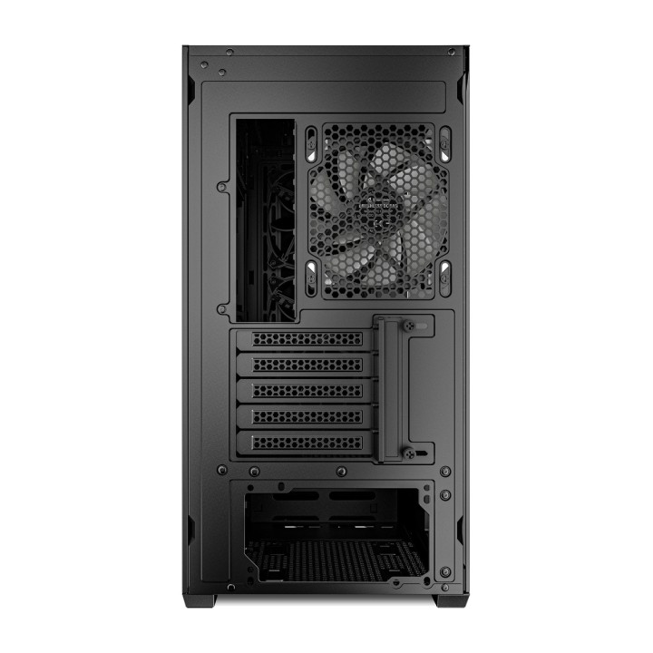 SHARKOON Repasovaná skříň PC minitower s tvrzeným sklem a