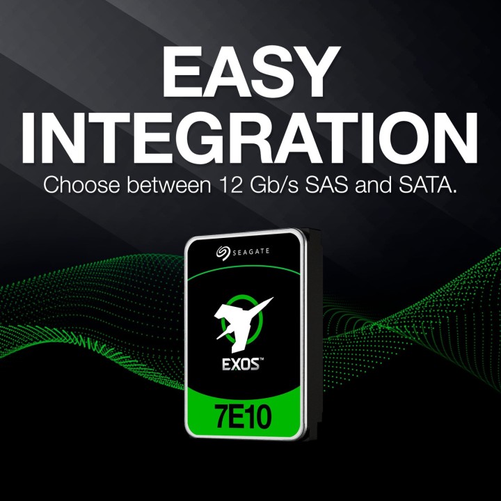 SEAGATE Disco rigido interno da 3,5 pollici per server EXOS