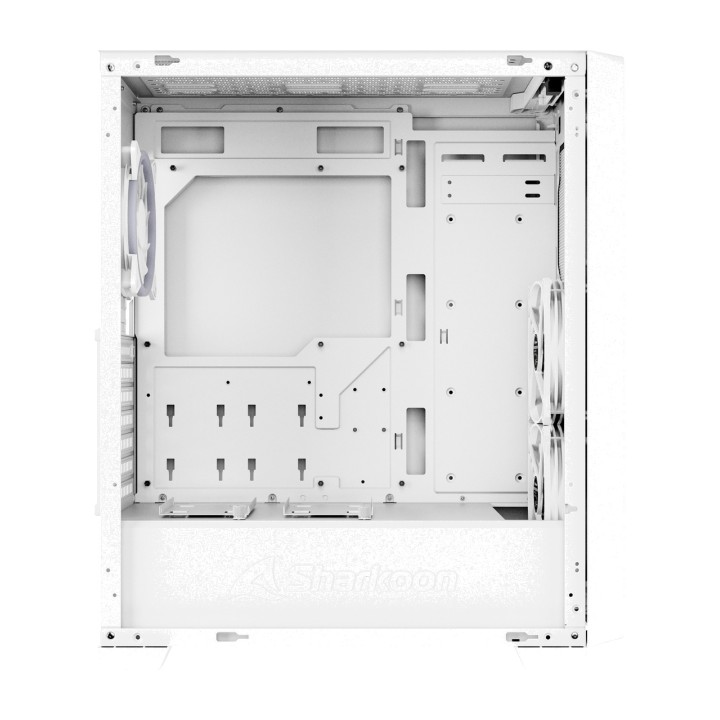 SHARKOON Caja de PC semitorre con cristal templado VS8-RGB-ATX 1912524