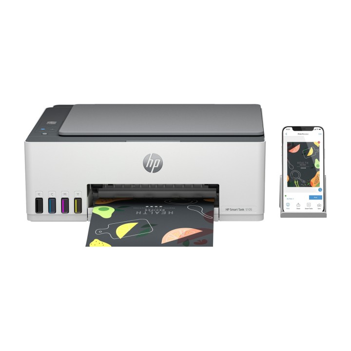 HP Multifunktionsskrivare med bläckbehållare TANK PLUS 5105