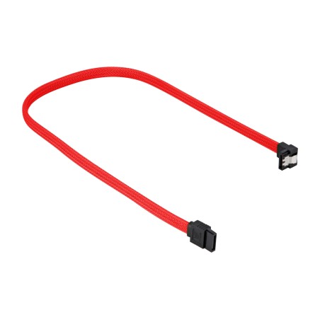 cable de datos trenzado acodado para disco duro sata-iii 90° 0,45m