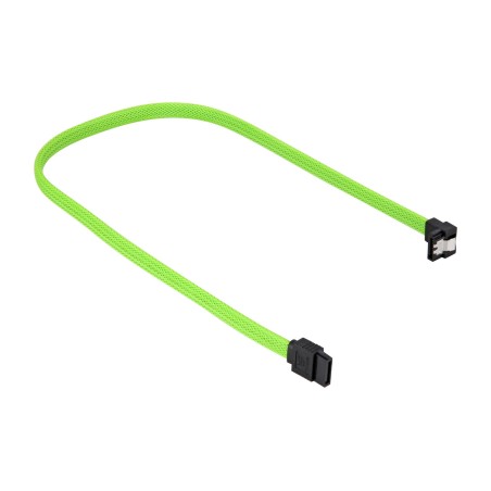cable de datos trenzado acodado para disco duro sata-iii 90° 0,45m