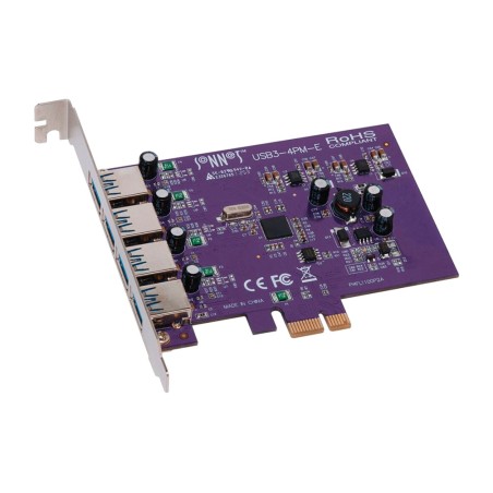 carte contrôleur pcie avec 4 ports usb-a allegro-5gbps usb3-4pm-e