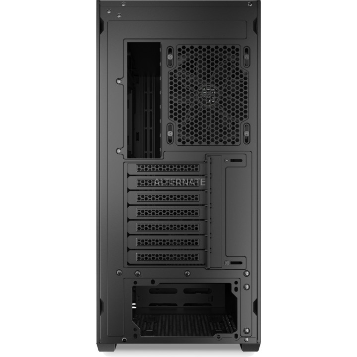 SHARKOON Caixa de PC semitorre amb frontal de malla