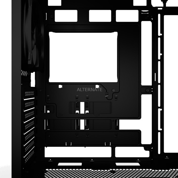 SHARKOON Caja de PC semitorre con frontal de malla AK4-RGB-STRIP-ATX 100059346