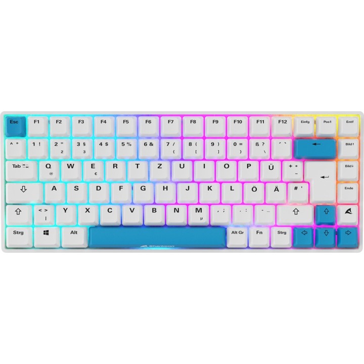 SHARKOON Μηχανικό πληκτρολόγιο gaming SKILLER-SGK50 S3 PBT