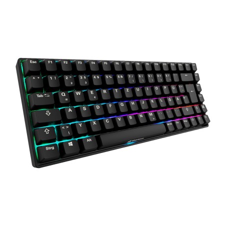 teclado mecánico gaming skiller-sgk50 s3 pbt 75%-gaterong pro 3.0-yellow-qwertz