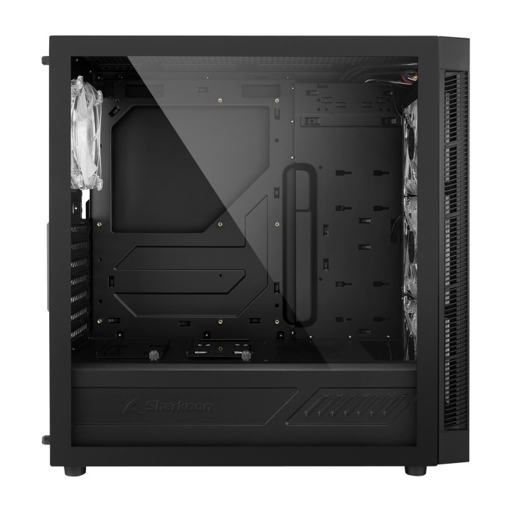SHARKOON Semi-toren PC-kast met getemperd glas TG6M-RGB-ATX
