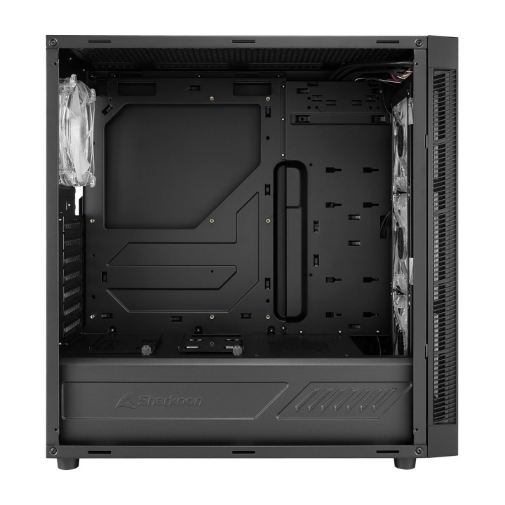 SHARKOON Semi-toren PC-kast met getemperd glas TG6M-RGB-ATX
