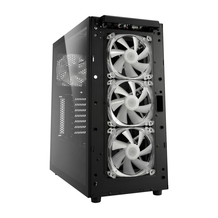 SHARKOON Semi-toren PC-kast met getemperd glas TG6M-RGB-ATX