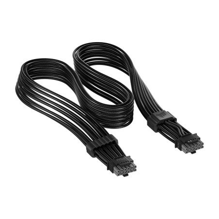 cable de alimentación para tarjeta gráfica con protección térmica thermalprotect-12v-2x6 600w 0,65m