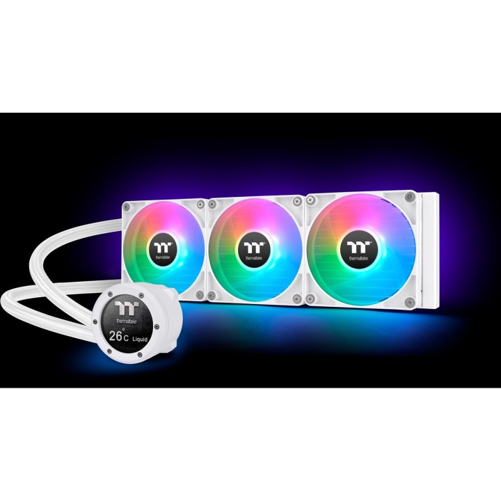 THERMALTAKE Raffreddamento a liquido AIO per CPU con display